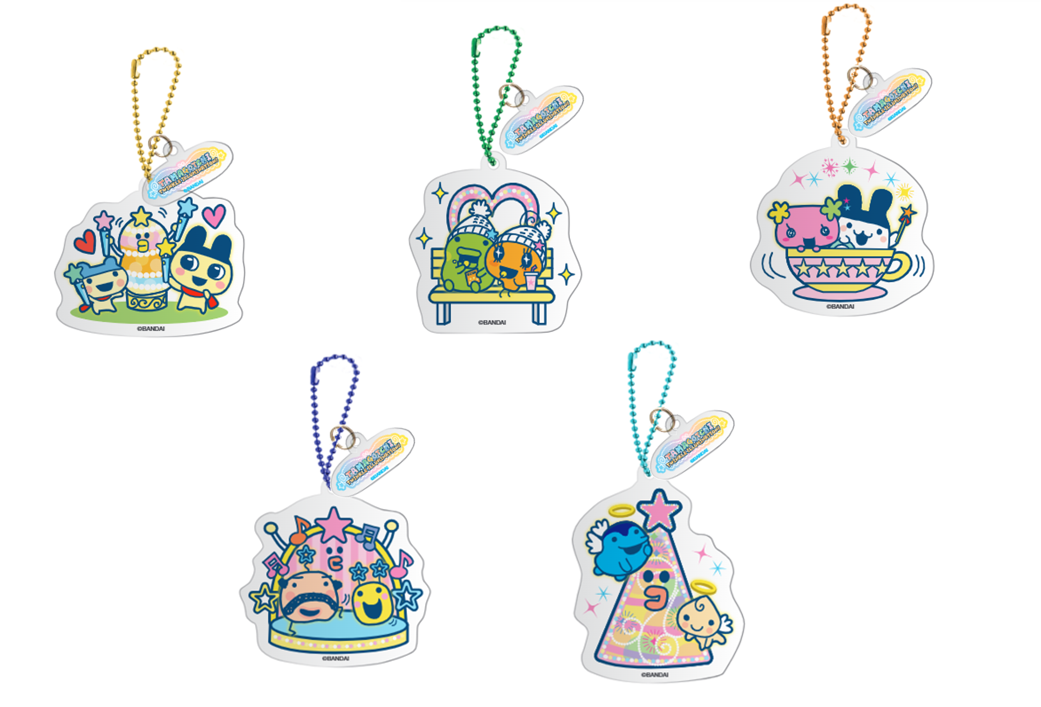 「さがみ湖で発見！たまごっちのキラキラいるみね～しょん！」ブラインドアクリルキーホルダー