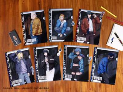 「タイトーくじ SAKAMOTO DAYS Street Style」F賞 クリアファイル&ステッカーセット