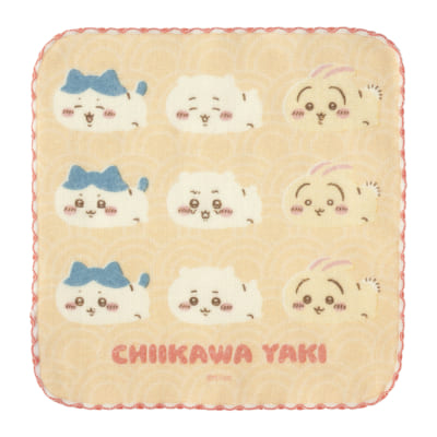 「ちいかわ焼き」ガーゼハンドタオル