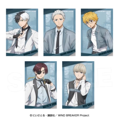 「WIND BREAKER POP-UP SHOP [COOL DENIM]」ポストカードセット