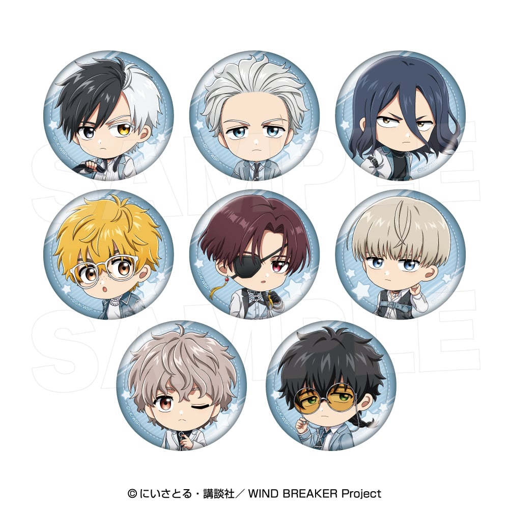 「WIND BREAKER POP-UP SHOP [COOL DENIM]」キャラバッジコレクション