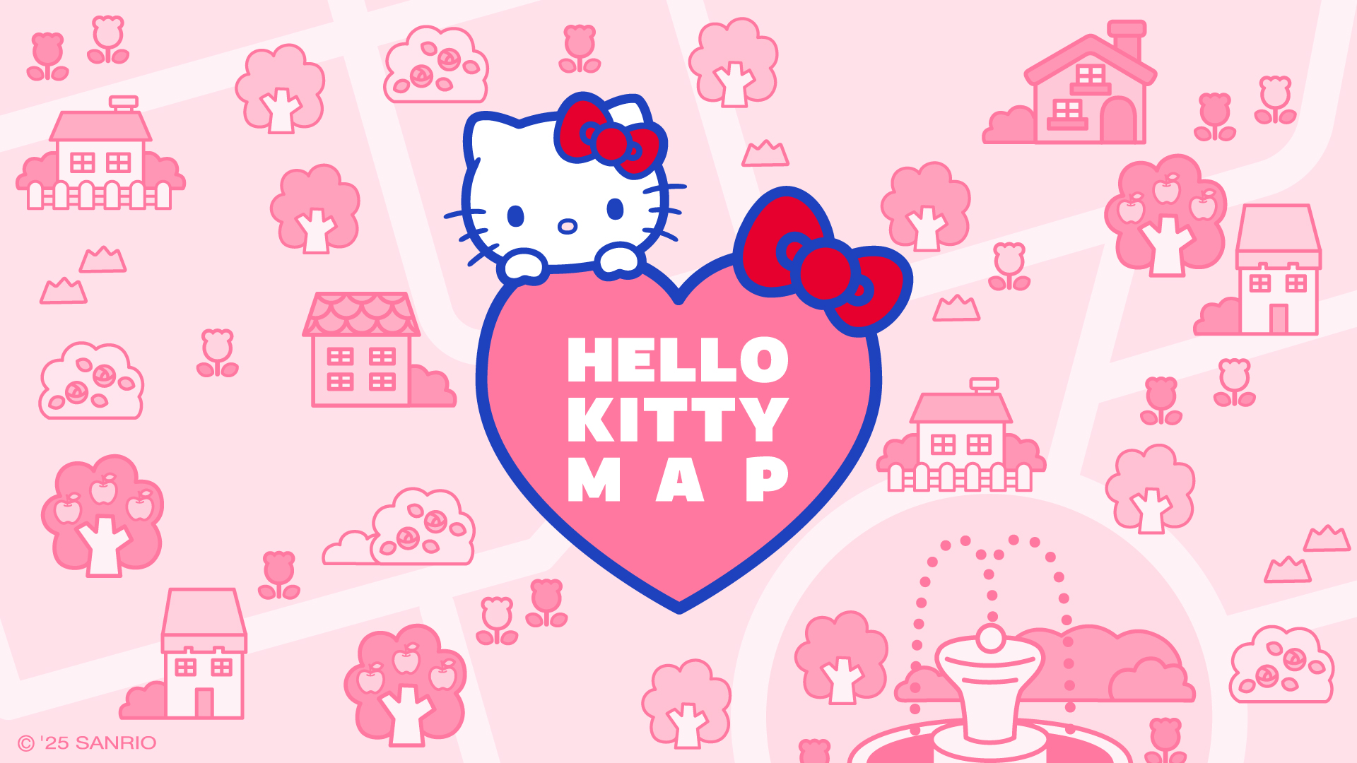 「HELLO KITTY'S PICNIC GARDEN」デジタルキャンペーン「HELLO KITTY MAP」