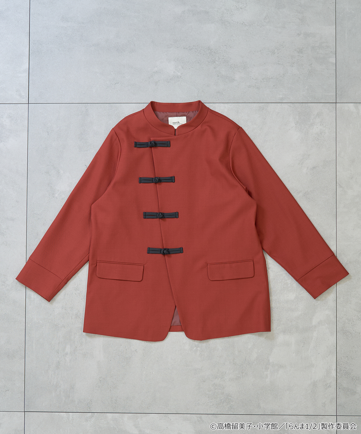 「らんま1/2 × earth music&ecology Japan Label」チャイナシャツジャケット