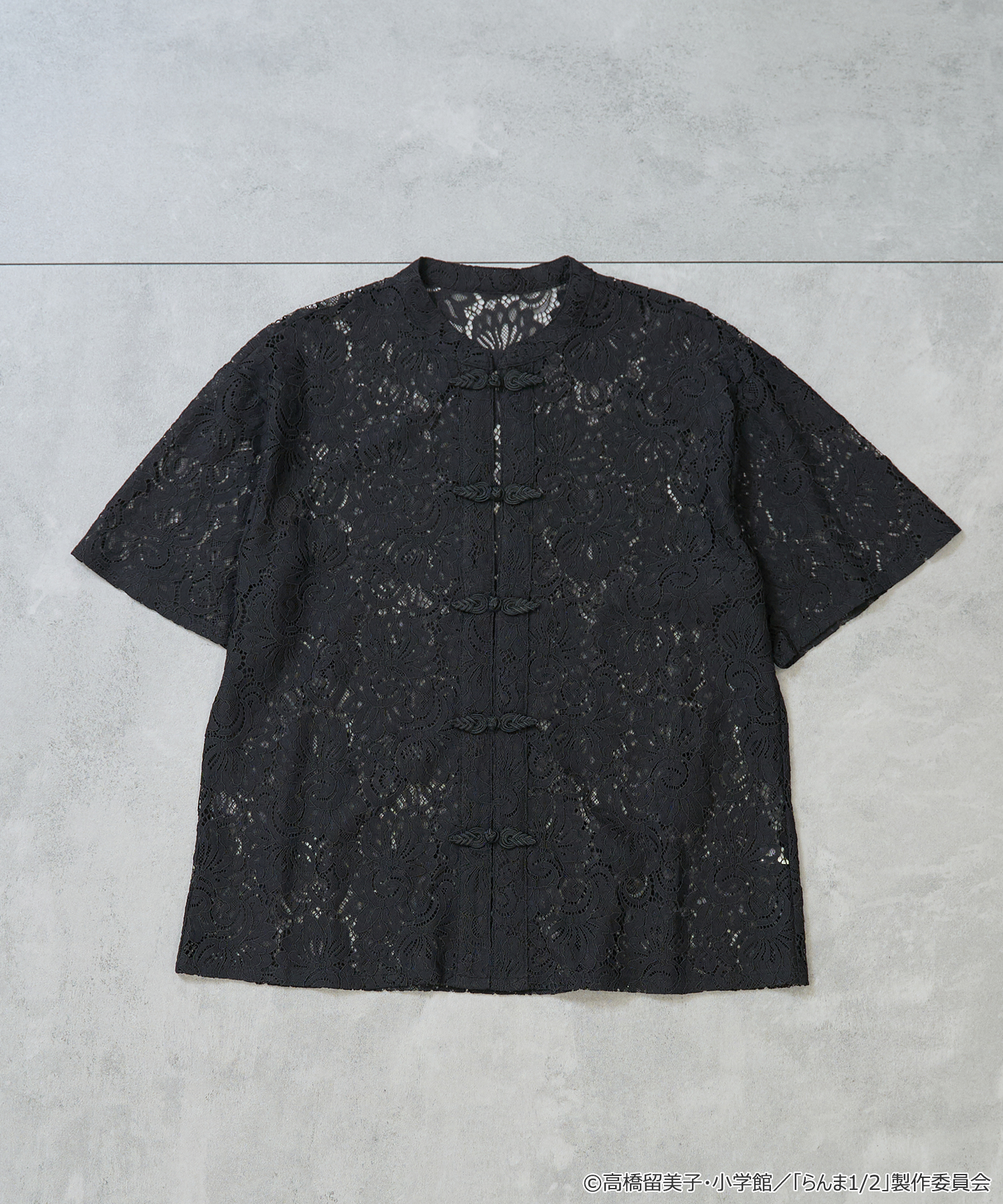 「らんま1/2 × earth music&ecology Japan Label」チャイナレースシャツ