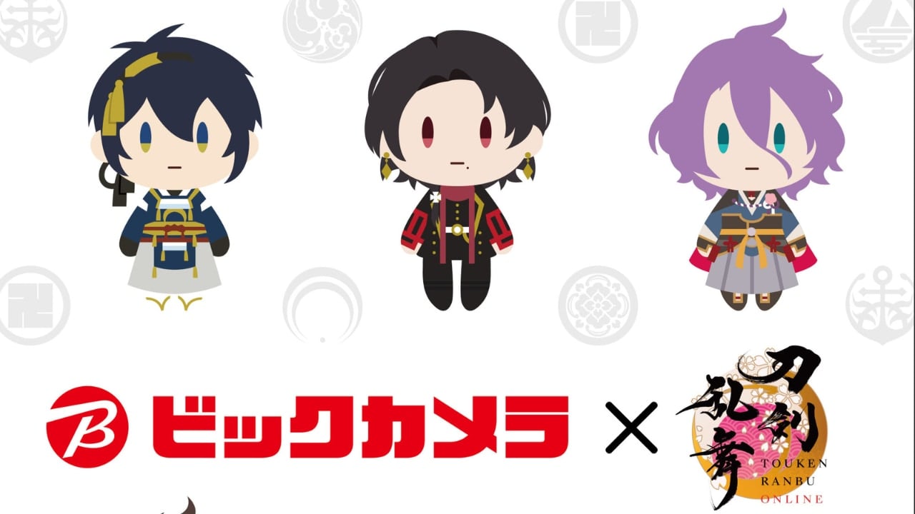 「刀剣乱舞×ビックカメラグループ」コラボグッズ発売決定！三日月宗近＆初期刀のティザービジュアル解禁