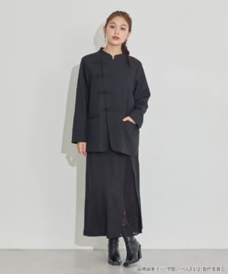 「らんま1/2 × earth music&ecology Japan Label」チャイナシャツジャケット