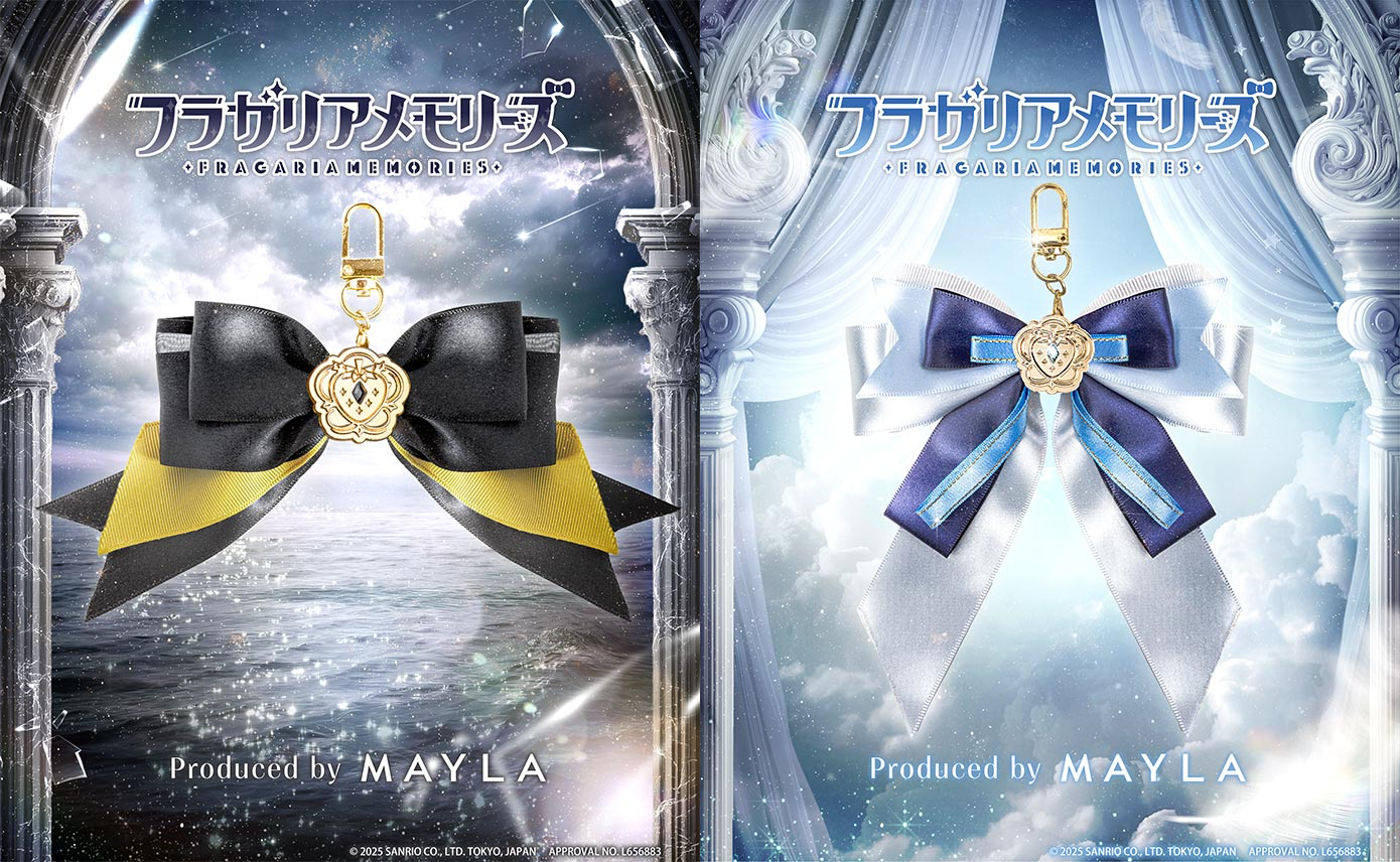「フラガリアメモリーズ×MAYLA」11月14日よりコラボ第2弾の予約開始！ブルーブーケ＆ノワールブーケのマルチチャームが登場