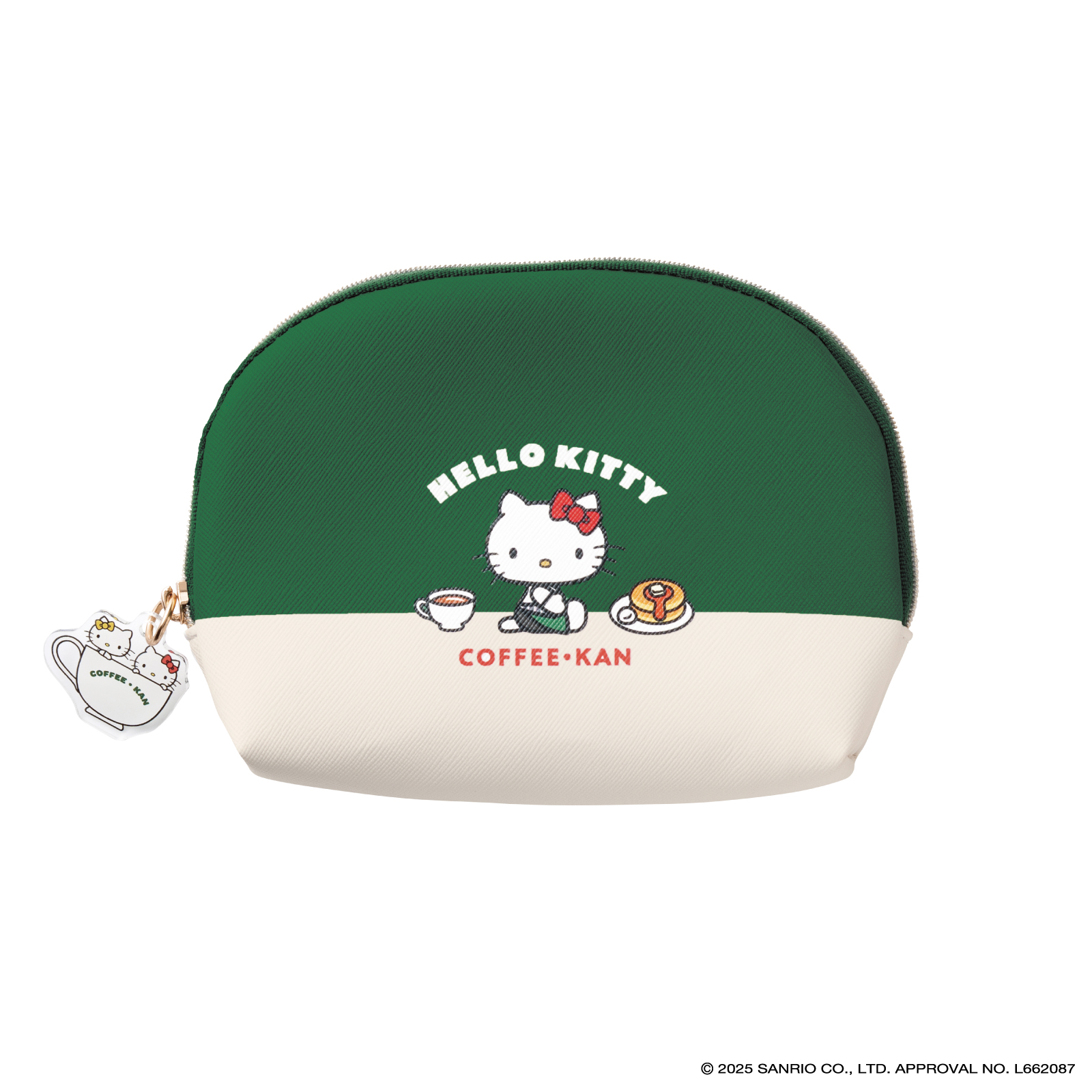 「ハローキティ×珈琲館」オリジナルポーチ