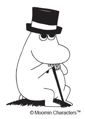 第9位：『楽しいムーミン一家』ムーミンパパ