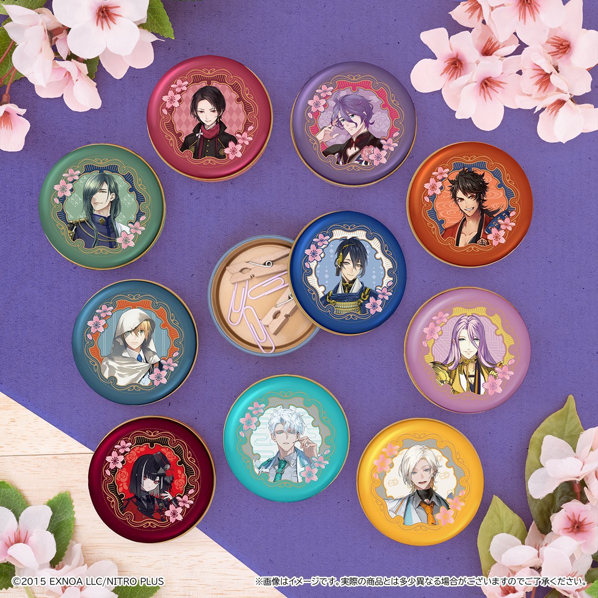 『刀剣乱舞』プチキャン第1弾が2026年3月発売決定!全10種の刀剣男士デザイン缶が登場