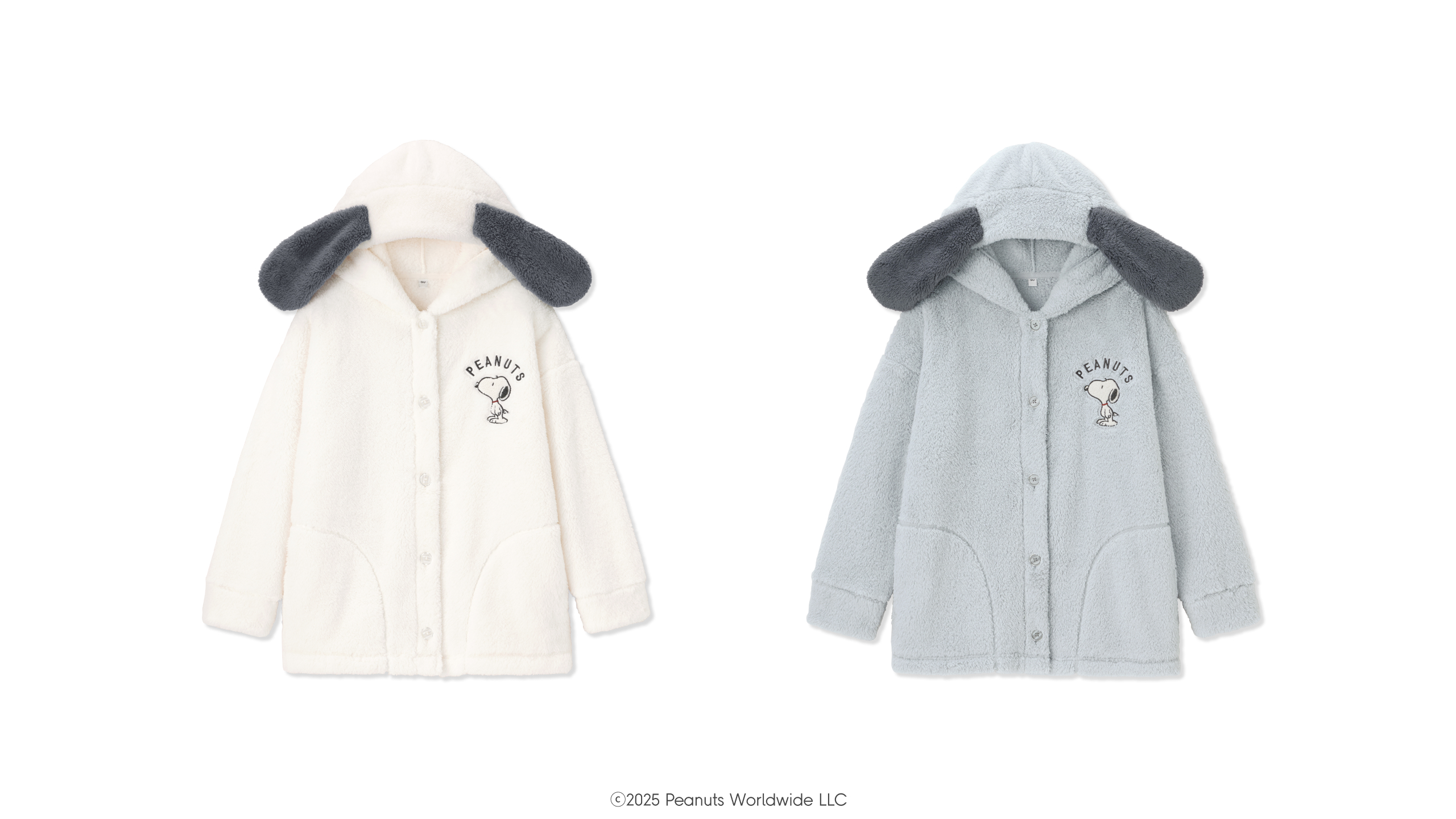 「PEANUTS×GU」コラボレーションラウンジウェア