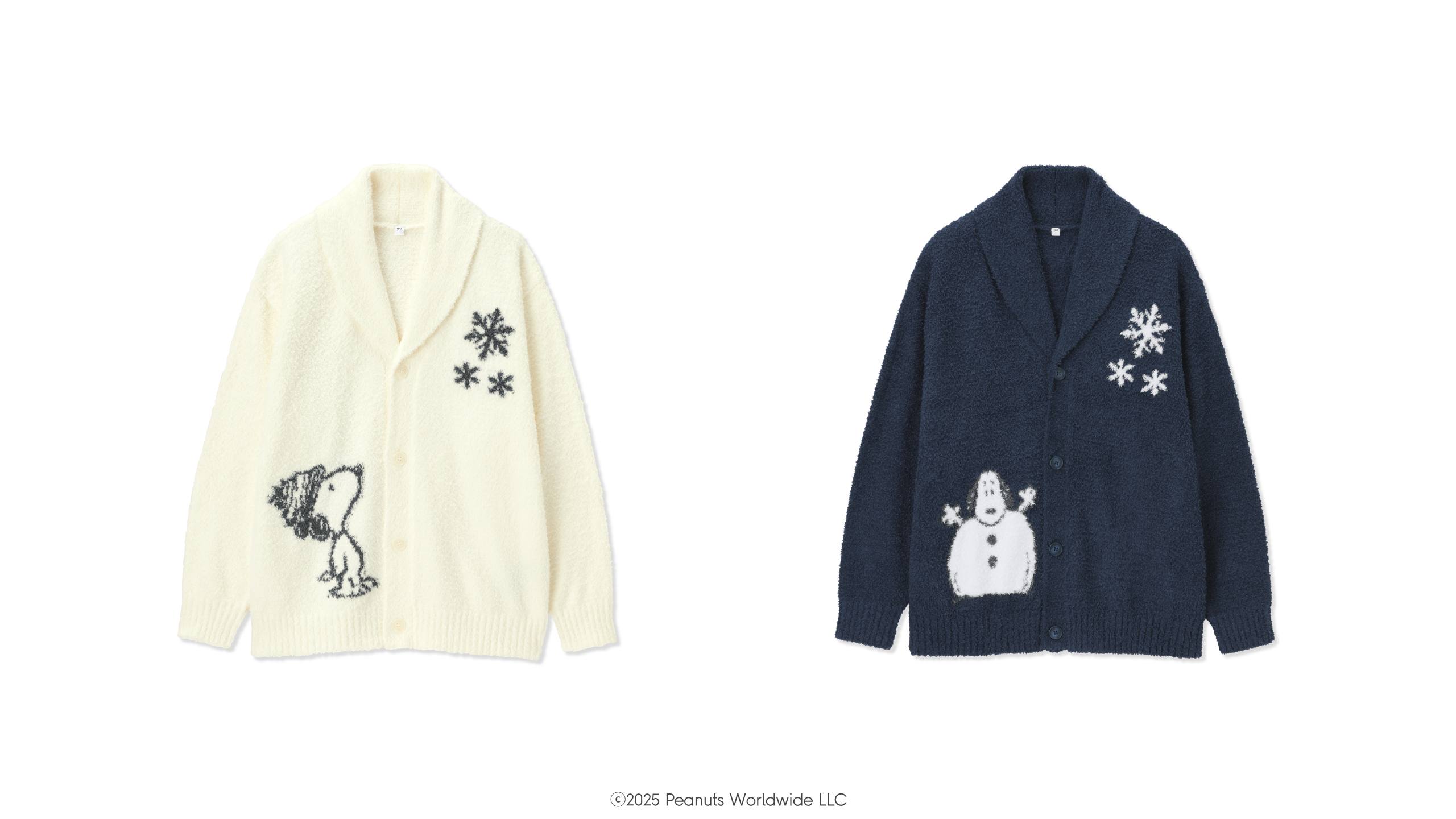 「PEANUTS×GU」コラボレーションラウンジウェア