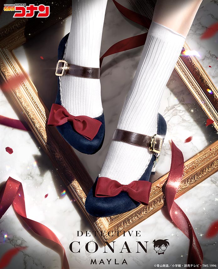 「名探偵コナン×MAYLA」コラボパンプス
