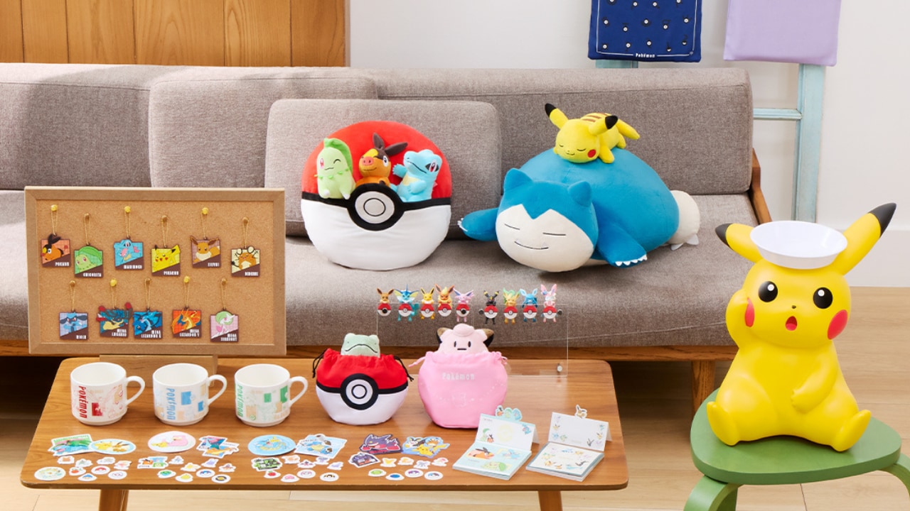 『ポケモン』一番くじ「Let’s Go for a Walk!」が11月7日発売決定!チコリータ・ポカブ・ワニノコのゲームクッションなど全9等級