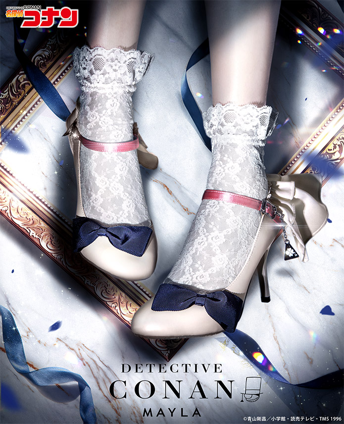 「名探偵コナン×MAYLA」コラボパンプス
