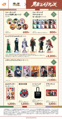 『東京エイリアンズ』×JR東海「推し旅」グッズ