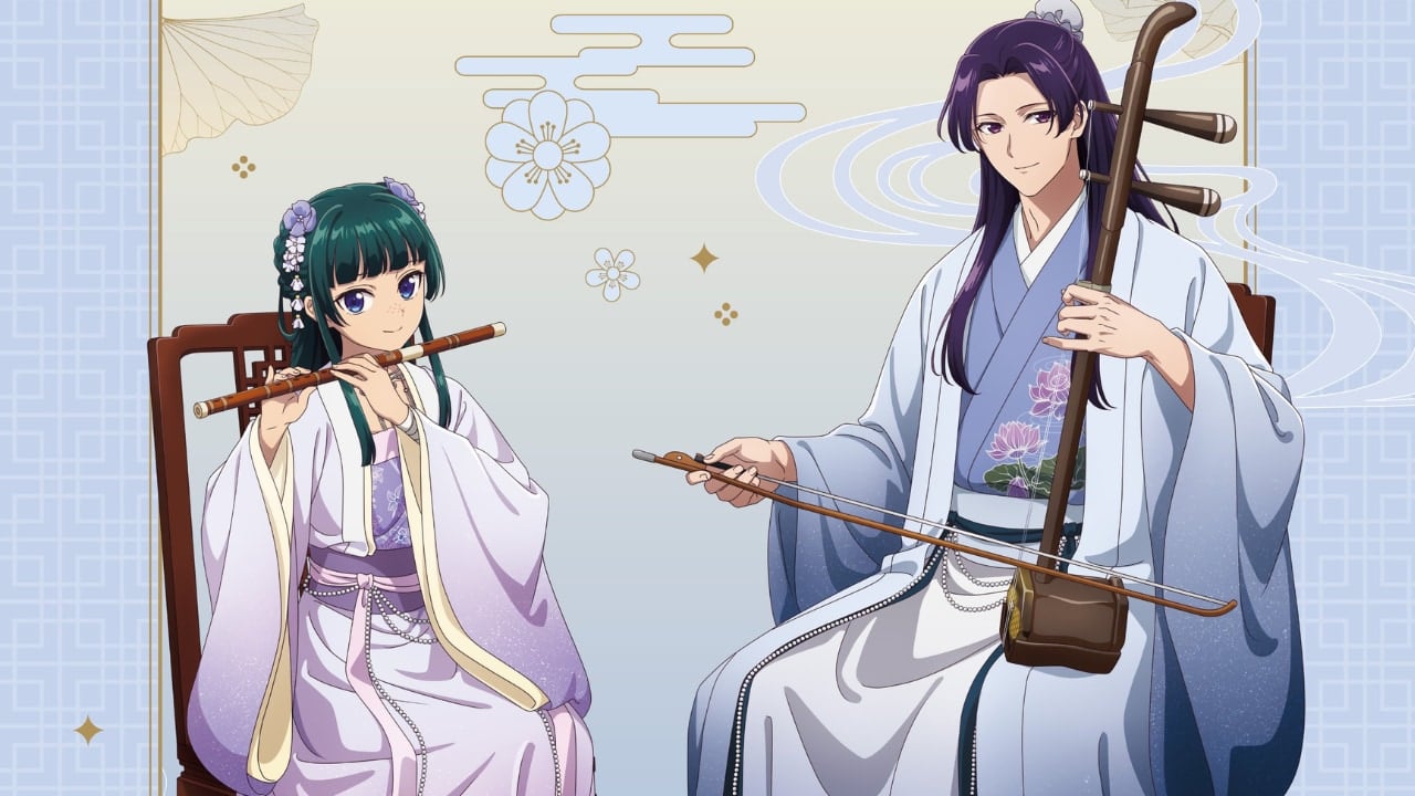 『薬屋のひとりごと』2026年1月にポップアップショップがタワーレコードで開催！演奏がテーマの猫猫＆壬氏の描き下ろしビジュアル登場