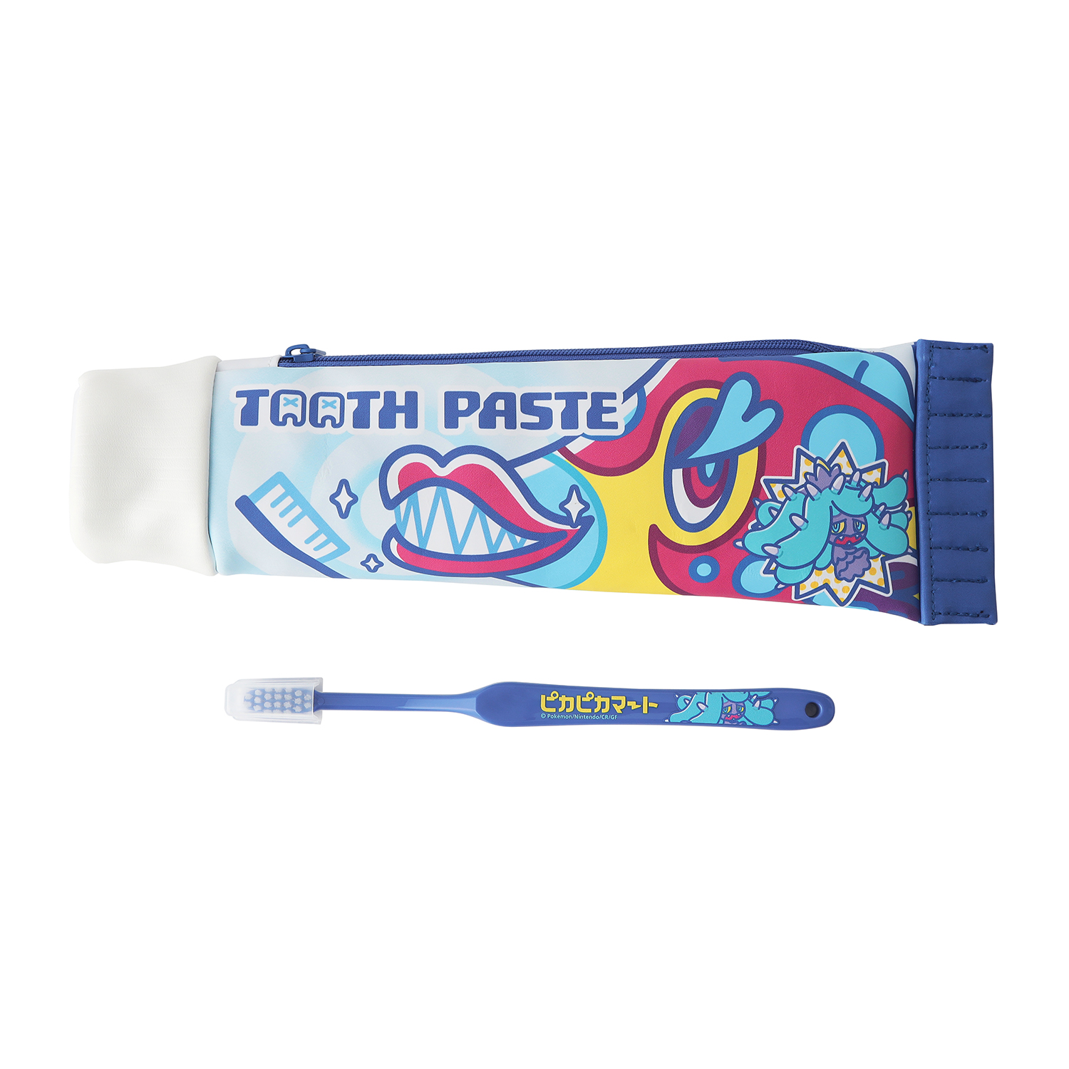 『ポケモン』歯ブラシポーチセット ハギギシリとヒドイデ