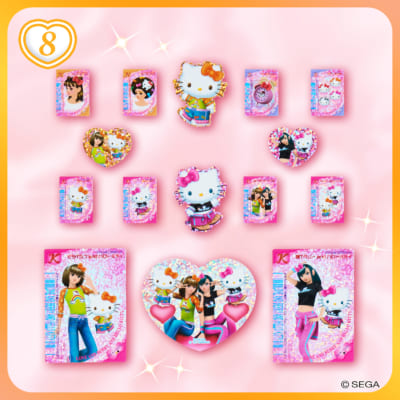 「サンリオ×ラブベリ」ステッカーセット