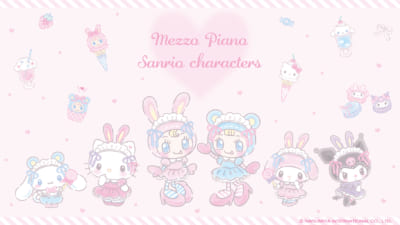 「 サンリオキャラクターズ×mezzo piano」