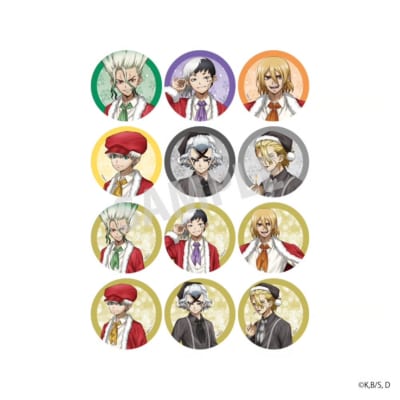 コラボカフェ「Dr.STONE PARTY」缶バッジ