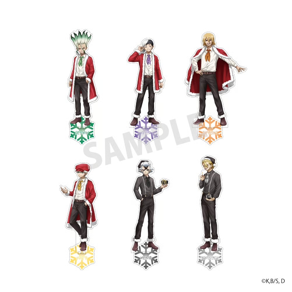 コラボカフェ「Dr.STONE PARTY」アクリルスタンド