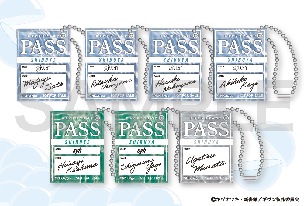 アニメ『ギヴン』ノイタミナアパレルPOP UP ギャラリー　