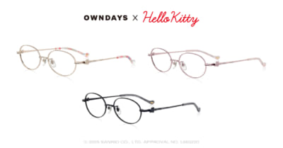 「OWNDAYS × Hello Kitty」リボン model