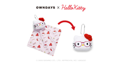 「OWNDAYS × Hello Kitty」マスコットクリーナー
