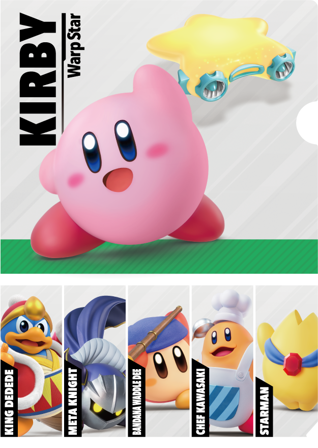 「星のカービィ×ファミリーマート」オリジナルA4 クリアファイル