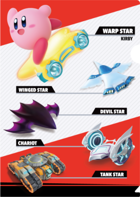 「星のカービィ×ファミリーマート」オリジナルA4 クリアファイル