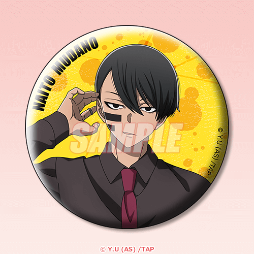 TVアニメ『桃源暗鬼』オンラインくじ D賞：缶バッジ