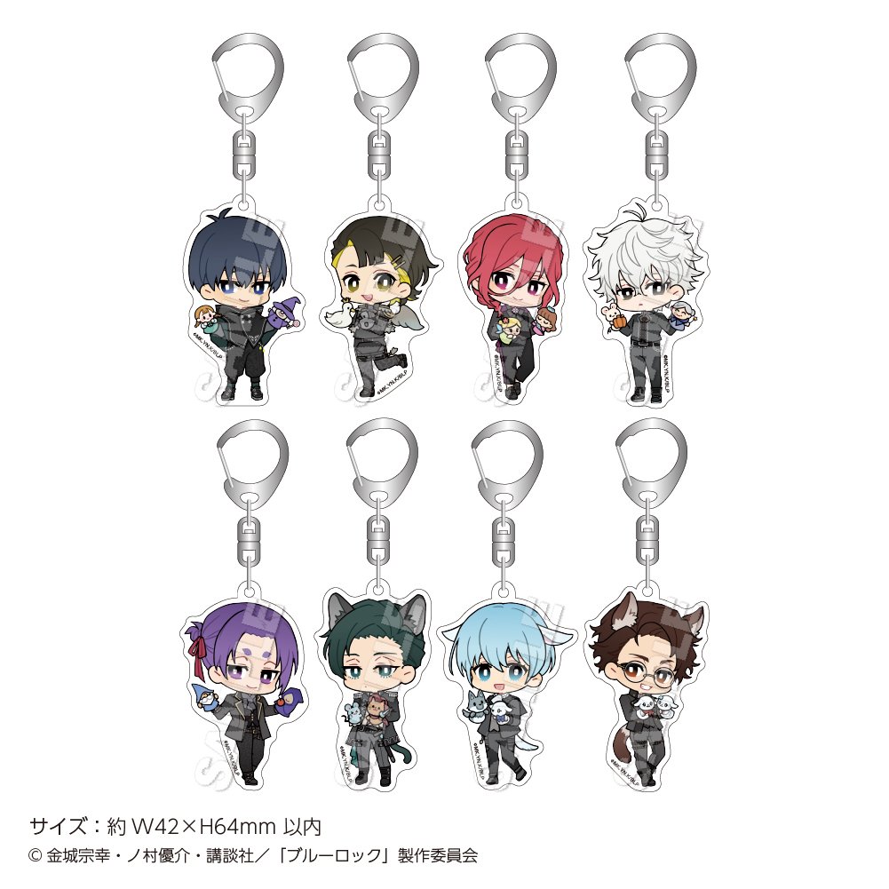 TVアニメ『ブルーロック』POP UP STORE in ロフト　アクリルキーホルダーmini Fairy tale
