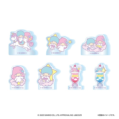 「LittleTwinStars Cafe」アクリルミニフィギュア