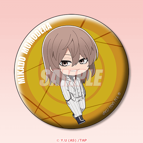 TVアニメ『桃源暗鬼』オンラインくじ D賞：缶バッジ