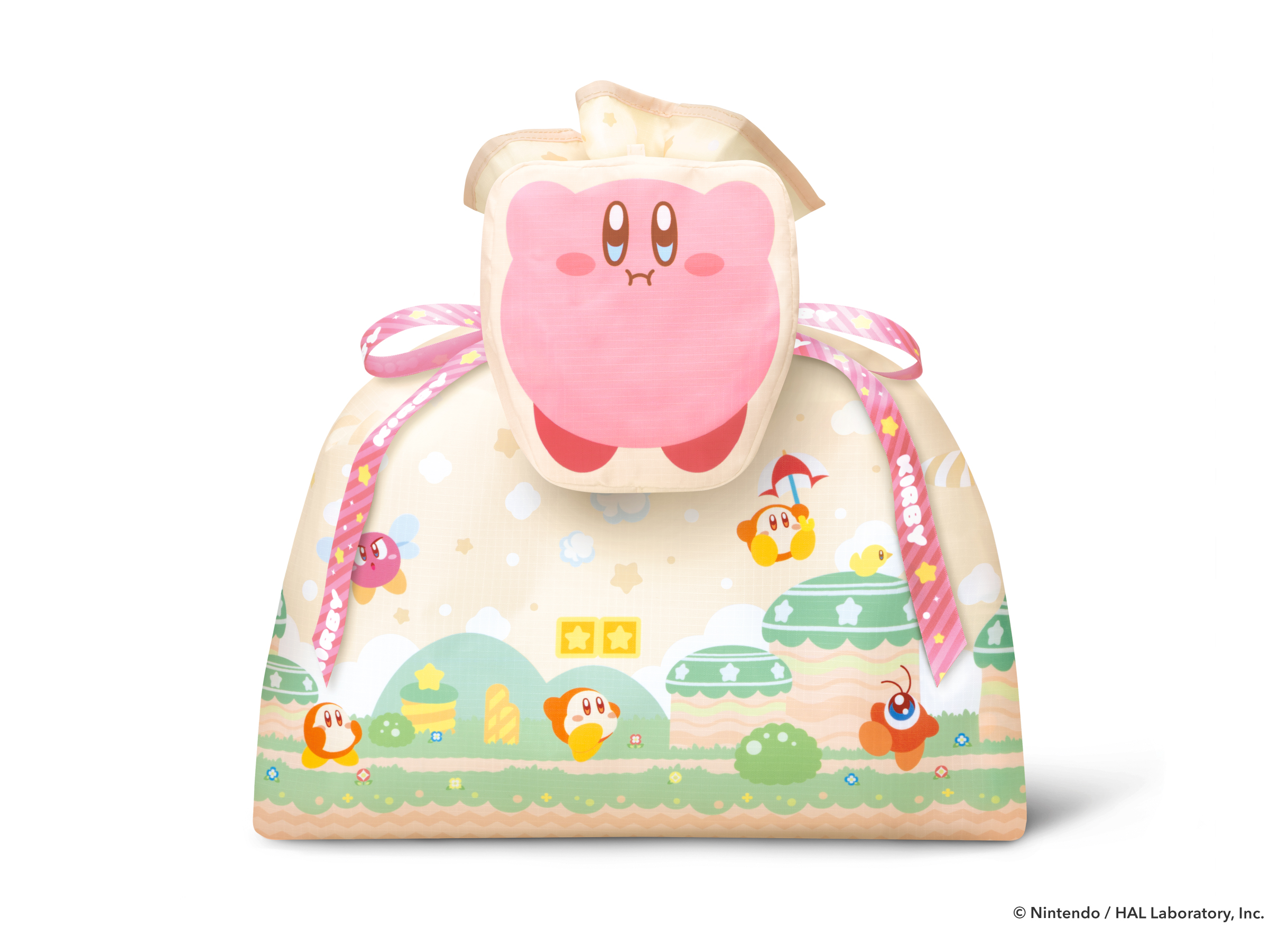 ファミリーマート「カービィたちの超まんぞくフェス」カービィのラッピング×エコバッグL