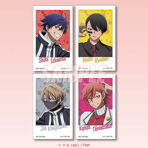 TVアニメ『桃源暗鬼』オンラインくじ ミニブロマイド