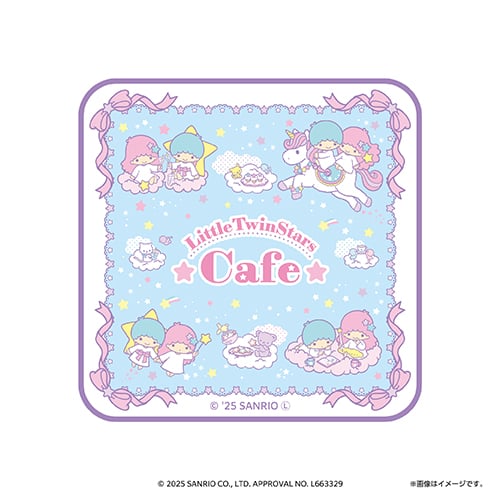 「LittleTwinStars Cafe」ハンドタオル