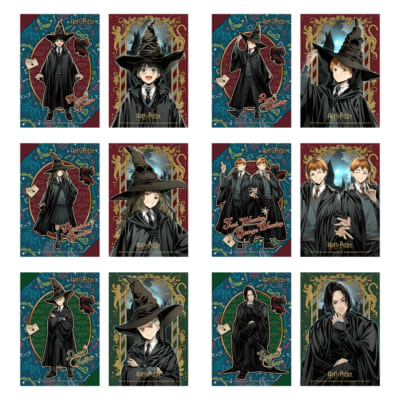 「『ハリー・ポッター』冬のグッズフェア2025-2026」ブロマイドコレクション/組分け