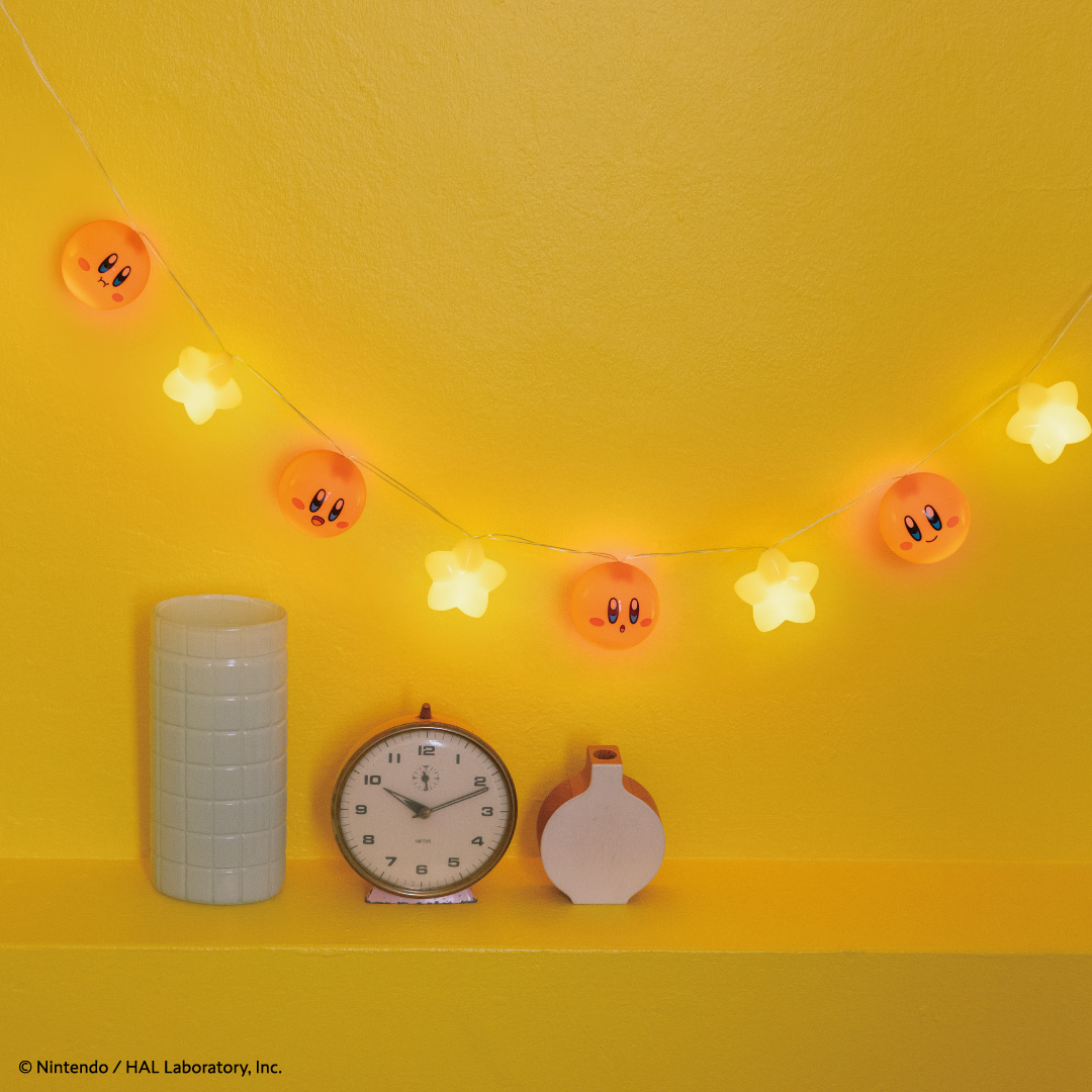 ファミリーマート「カービィたちの超まんぞくフェス」星のカービィ ガーランドライトBOOK