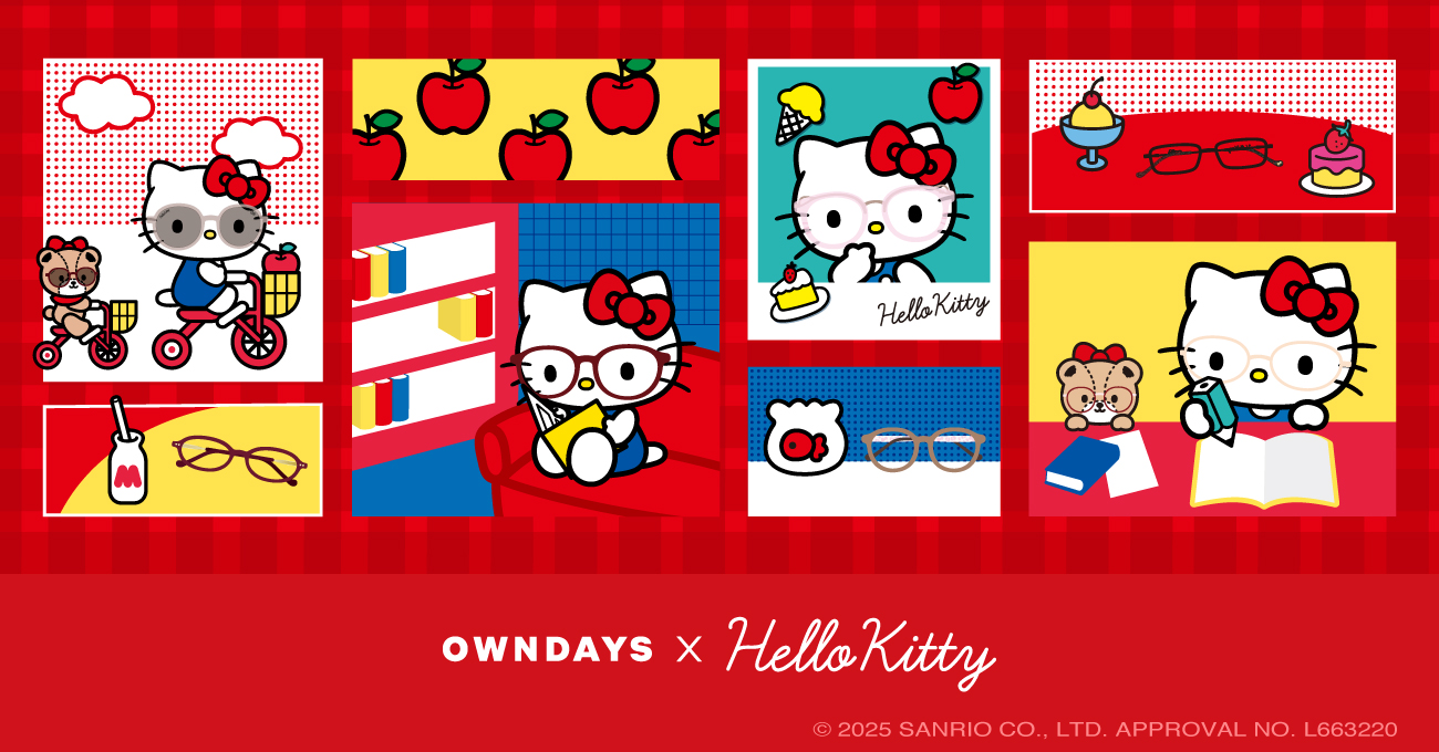 「OWNDAYS × Hello Kitty」