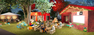 「Christmas Market in 横浜赤レンガ倉庫」ポケモンブース ポケモンヒュッテ