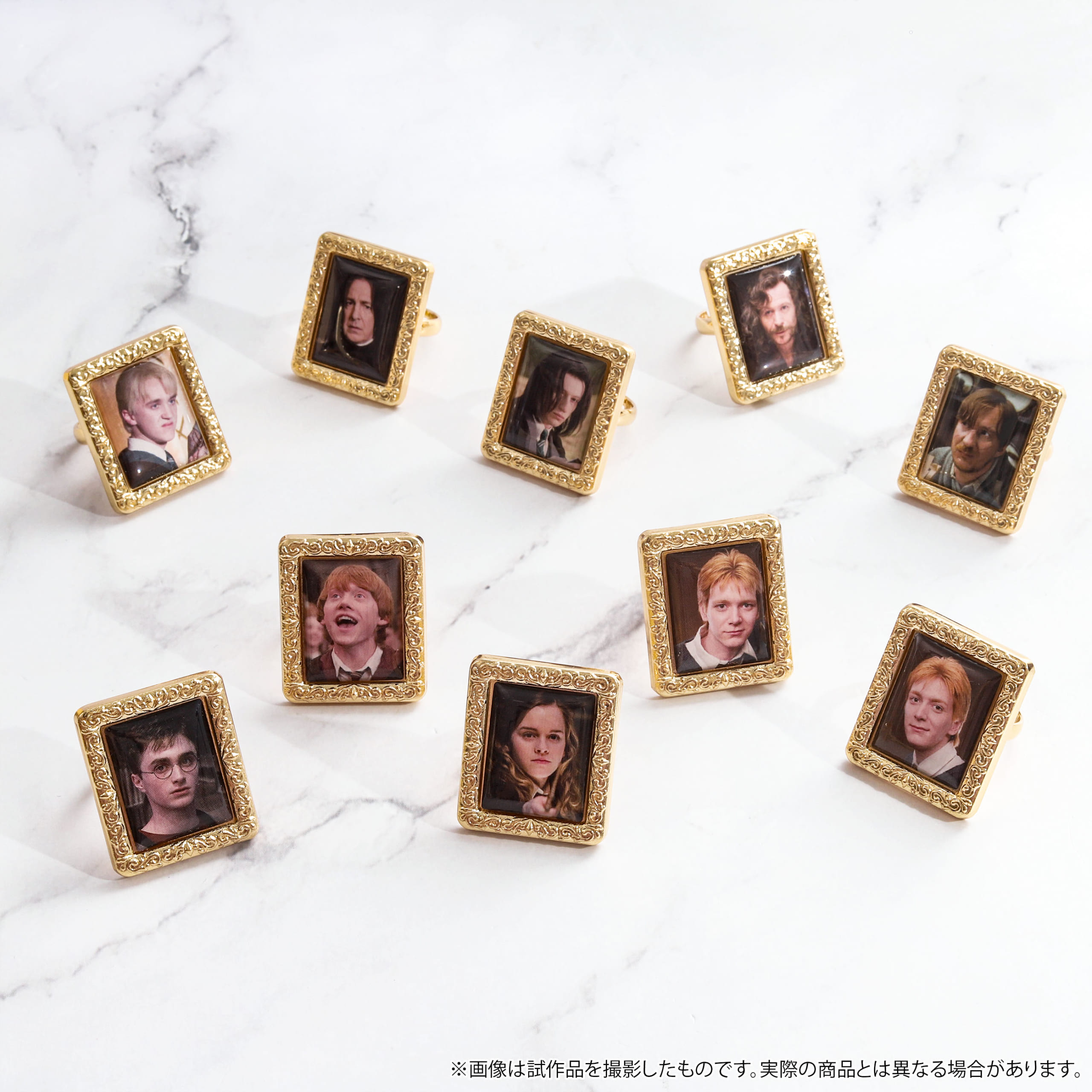 「『ハリー・ポッター』冬のグッズフェア2025-2026」額縁リングコレクション vol.2
