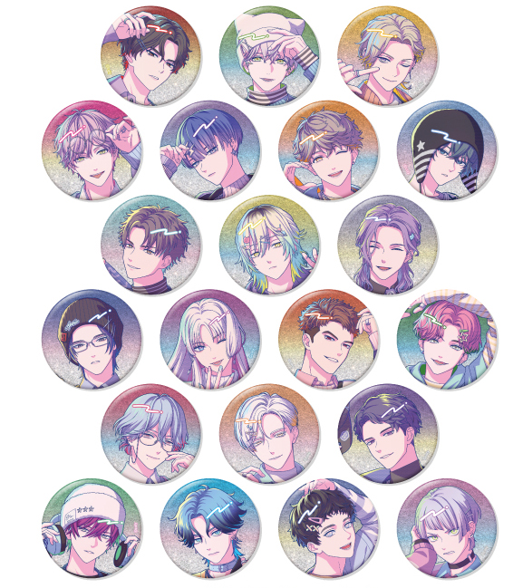 『ブレイクマイケース』Winter Fair 2025 in アニメイト　トレーディング缶バッジ「Dreamy Jam」