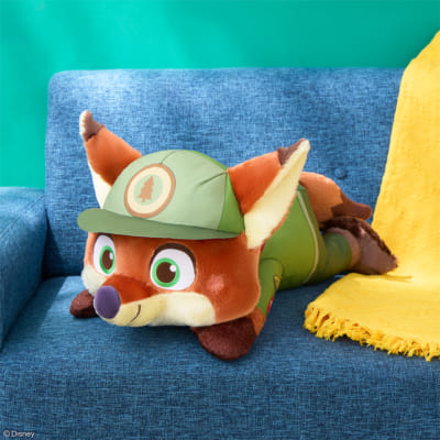 「映画『ズートピア2』 in ナムコキャンペーン」赤いほっぺ 寝そべり スーパーラージキッズぬいぐるみ "ニック・ワイルド"