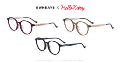 「OWNDAYS × Hello Kitty」まったり model