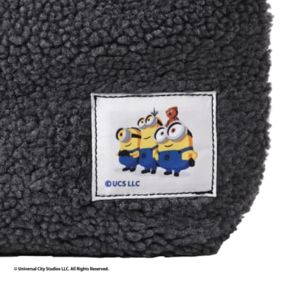 「＜ミニオンズ＞カフェ・ド・クリエ ハッピーバッグ」ボアバッグ