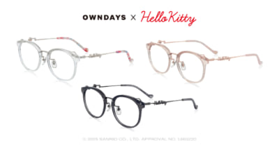 「OWNDAYS × Hello Kitty」フェイス model