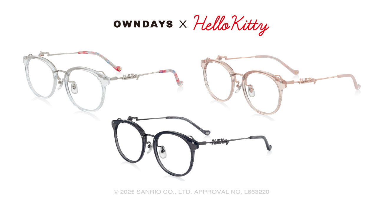 「OWNDAYS × Hello Kitty」フェイス model