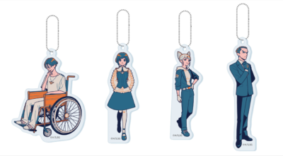 『都市伝説解体センター』×ともかわさん アクリルキーホルダー